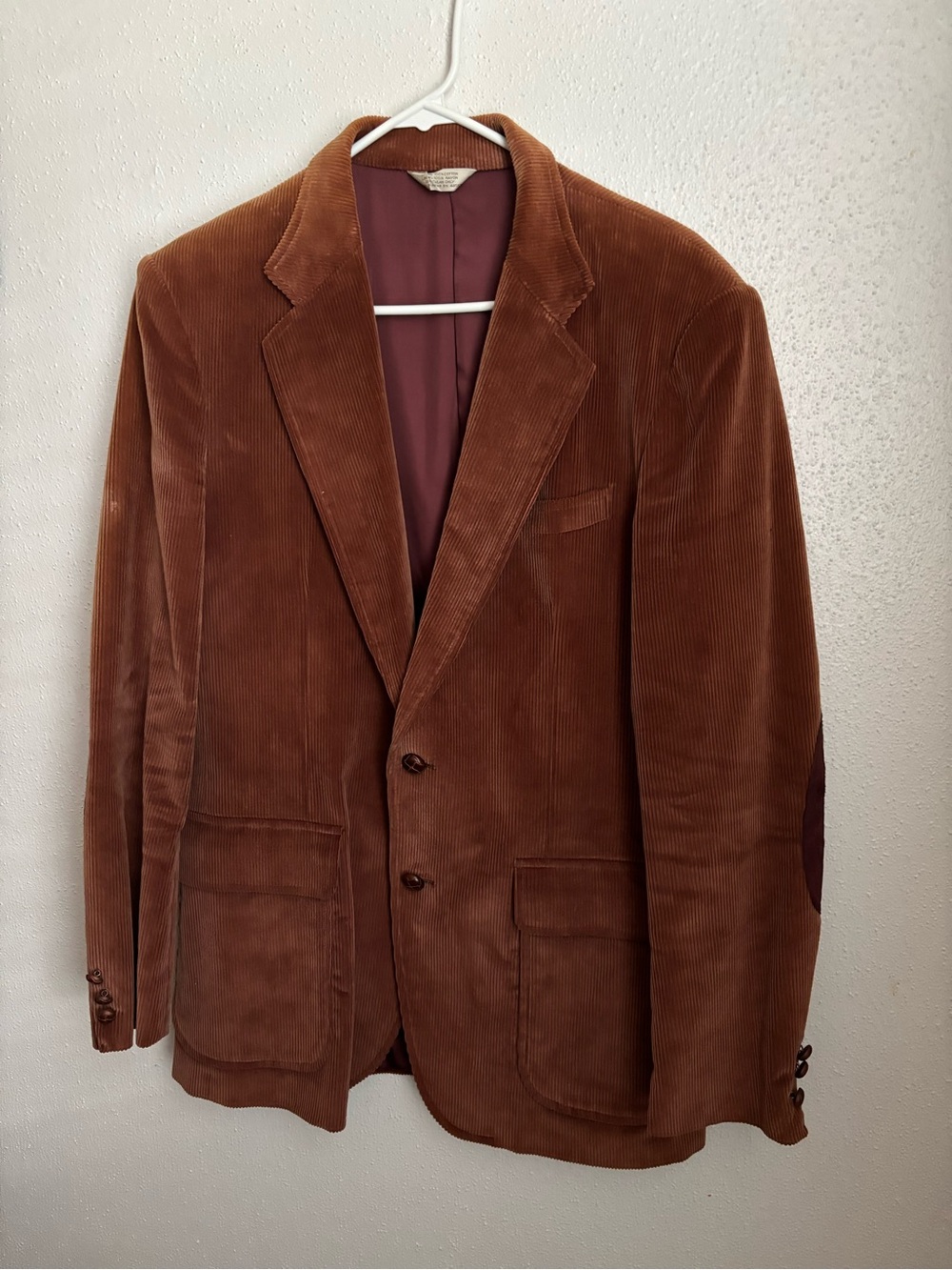 Vintage Cambridge Classic by Mervyn’s Brown Corduroy Blazer